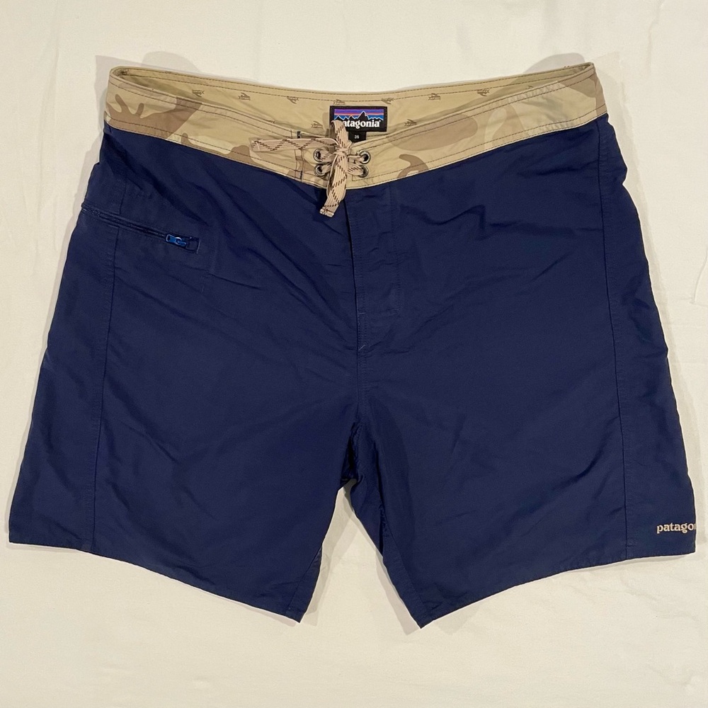 Patagonia Wavefarer Boardshorts Mens 36 19" Outseam Water Repellent Surf Swim